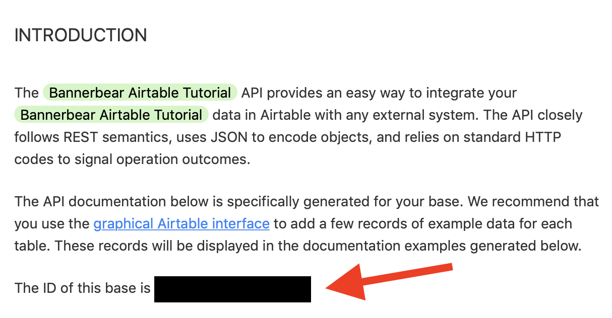airtable api return without id or date
