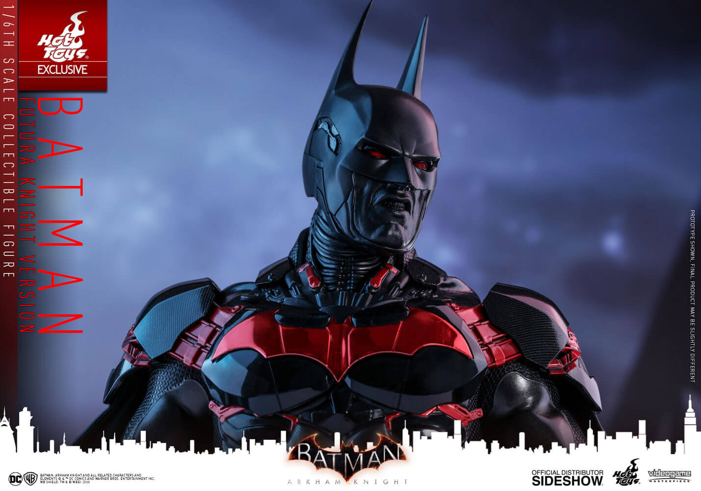 Hot Toys Batman: Arkham Knight VGM29 Batman (Futura Knight Version) 1 ...