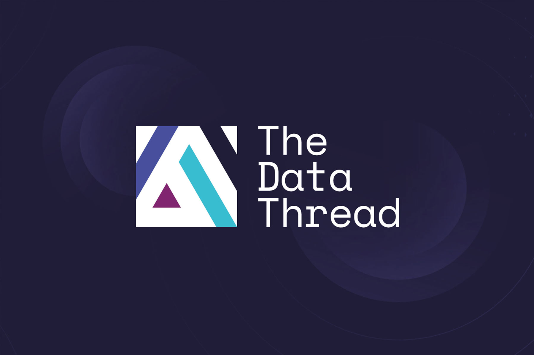 The Data Thread Horizontal Banner