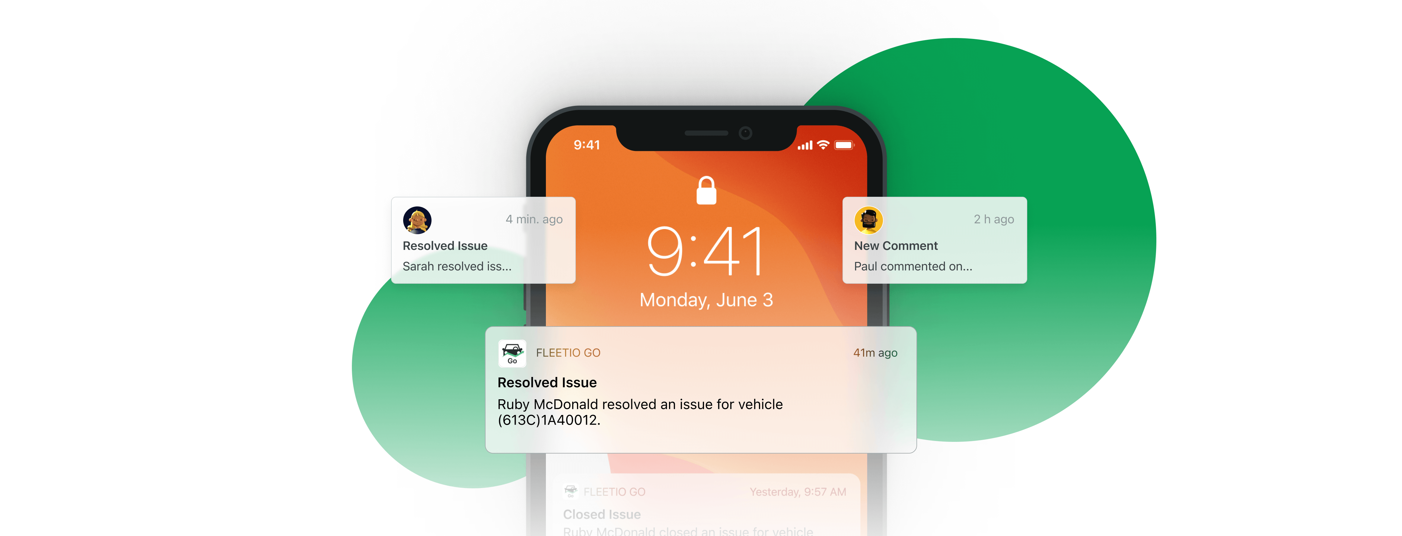 Notifications header