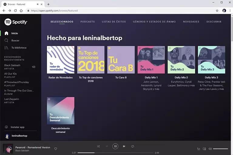 Spotify Web Player Una Buena Alternativa A La Aplicacion Nativa