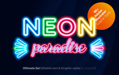 Neon Illustrator styles images/neon_1_AI_styles_cover.jpg