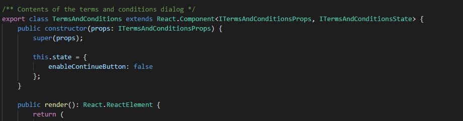 React Code