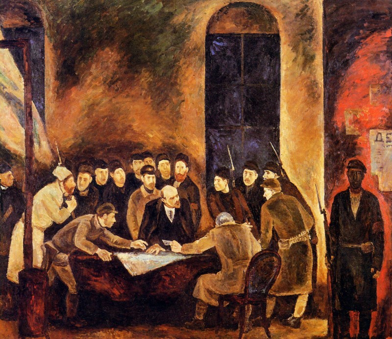 Павел Никонов «Октябрь», 1955–1956