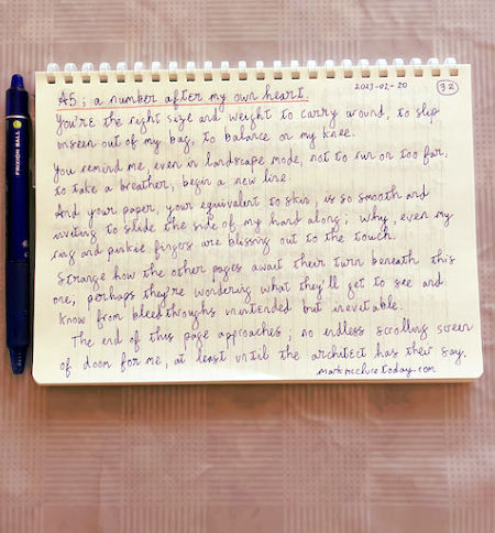 a5-kokuyo-notebook-writing