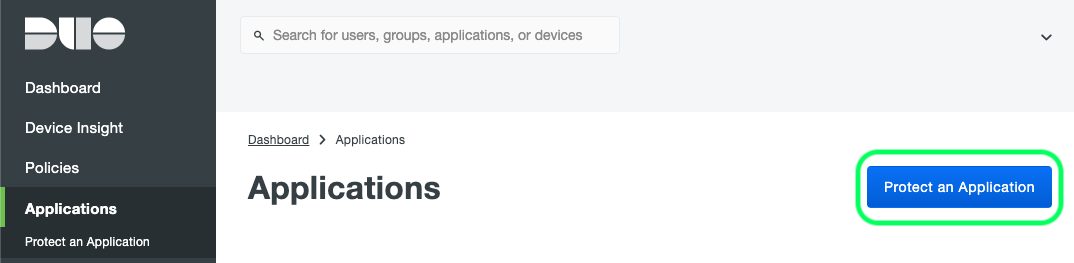 Protect an Application