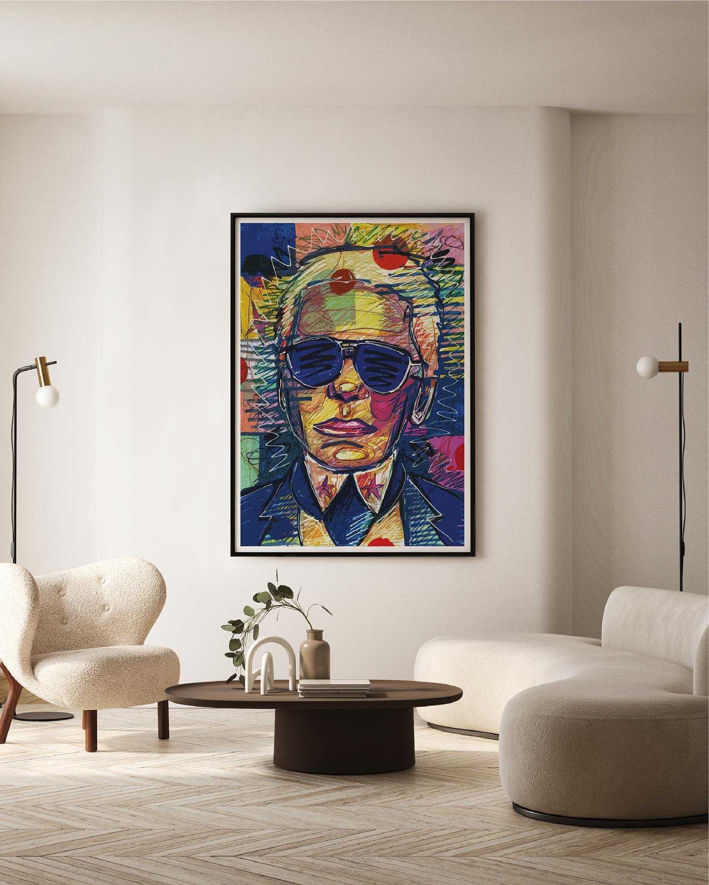 ‘Karl’ a limited edition art print from the ‘Sparks of Madness’ collection, capturing the essence of fashion legend Karl Lagerfeld.

#LimitedEditionArt #ArtPrints #ArtCollectors #KarlLagerfeld #Fashion #IconicArt #FashionArt #ArtforSale #CollectibleArt #ArtEnthusiast #FashionInspiration #expressiveart
