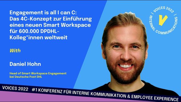 Daniel Hohn | Engagement is all I can C: Das 4C-Konzept zur Einführung eines neuen Smart Workspace