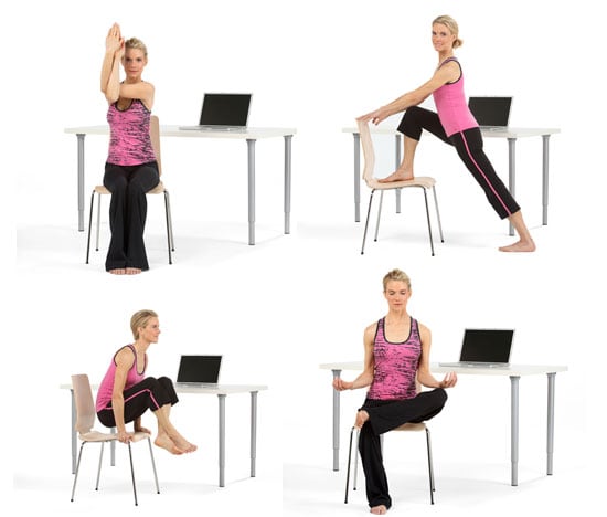 8 Poses Yoga Your Desk