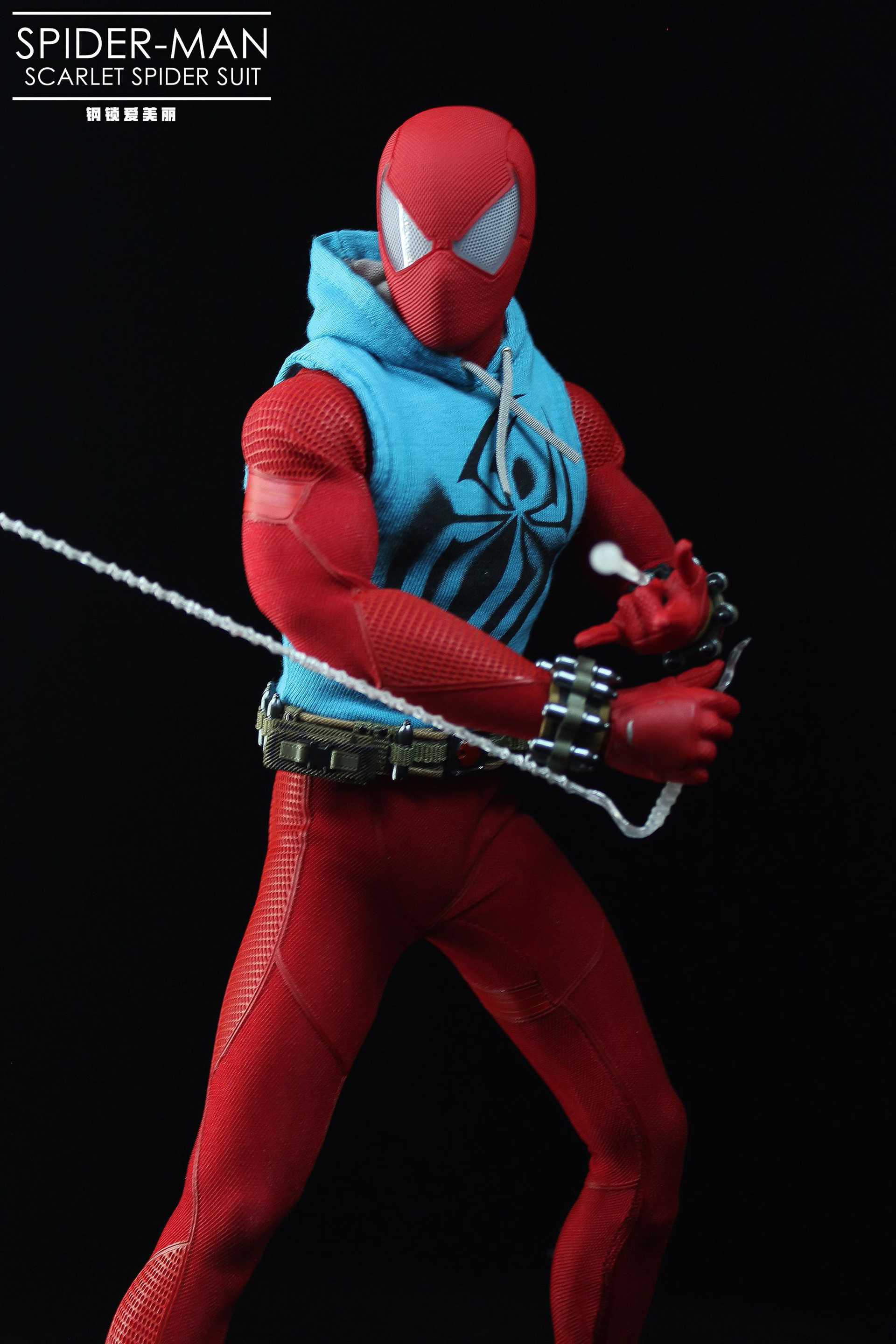 Spider-Man Video Game Masterpiece Scarlet Spider Suit