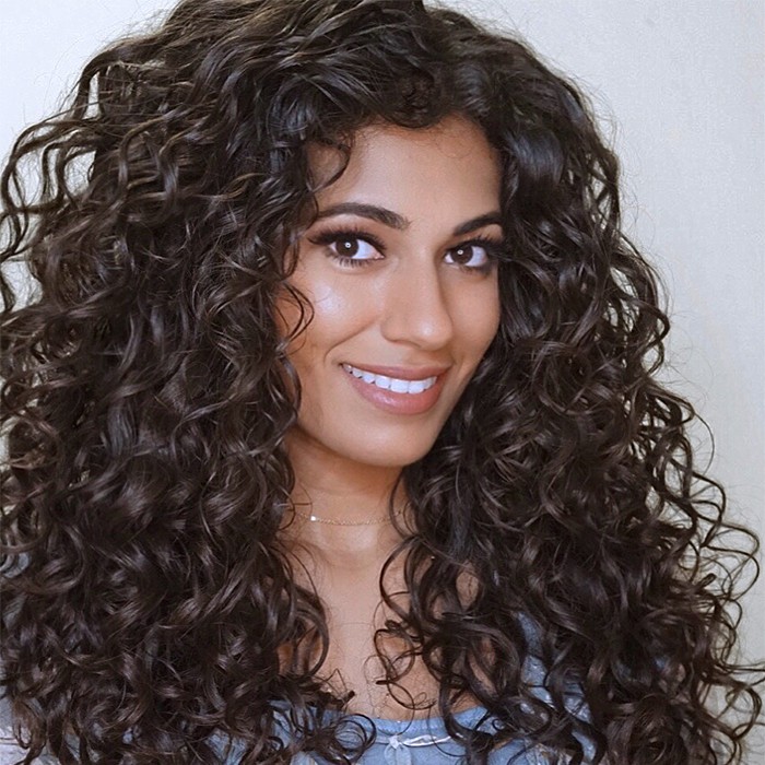 Curly girl 2024 fine hair