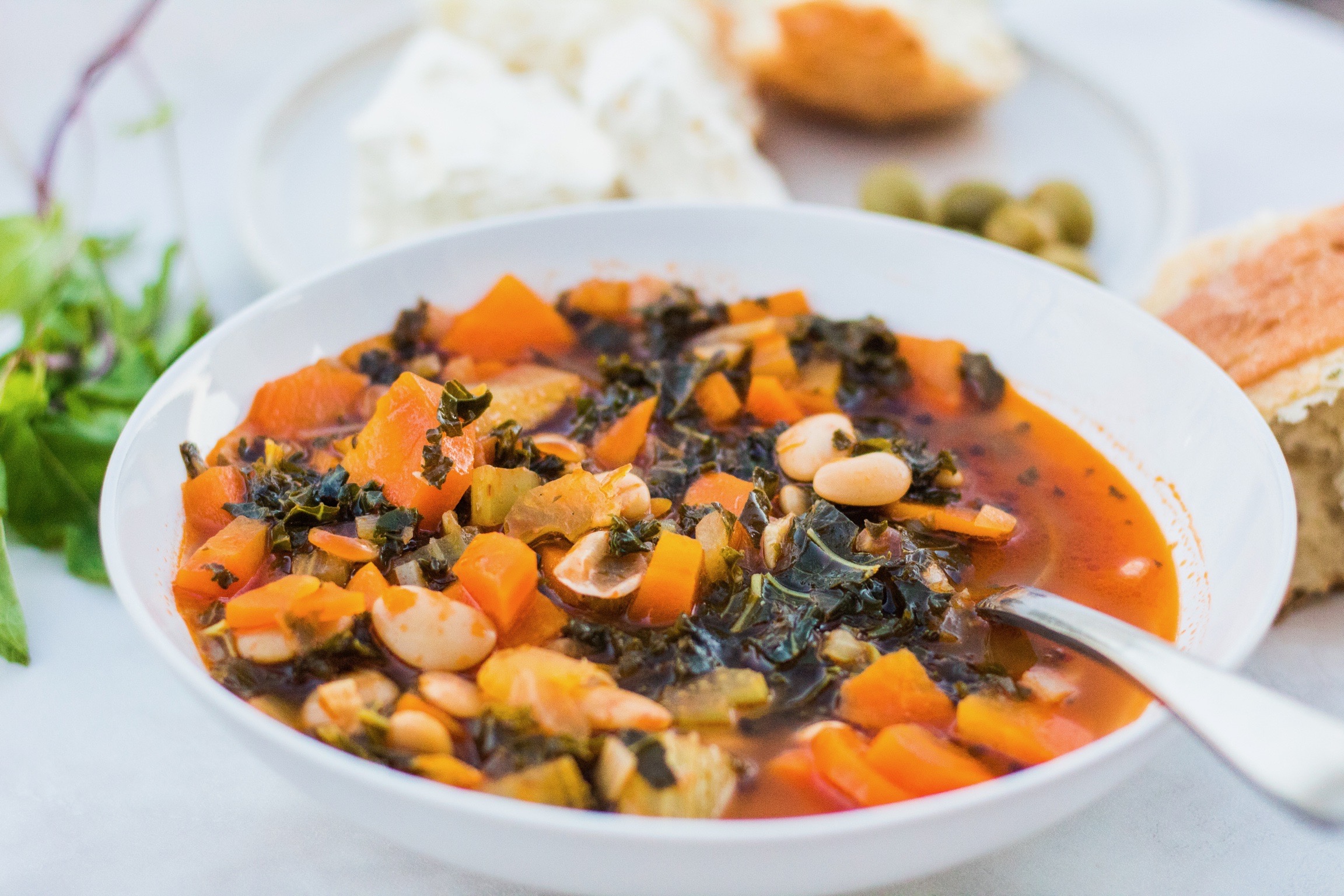 Fasolatha – quintessential Greek white bean soup