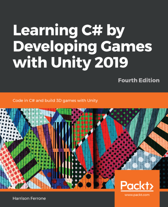Learning C# by Developing Games with Unity Book Cover