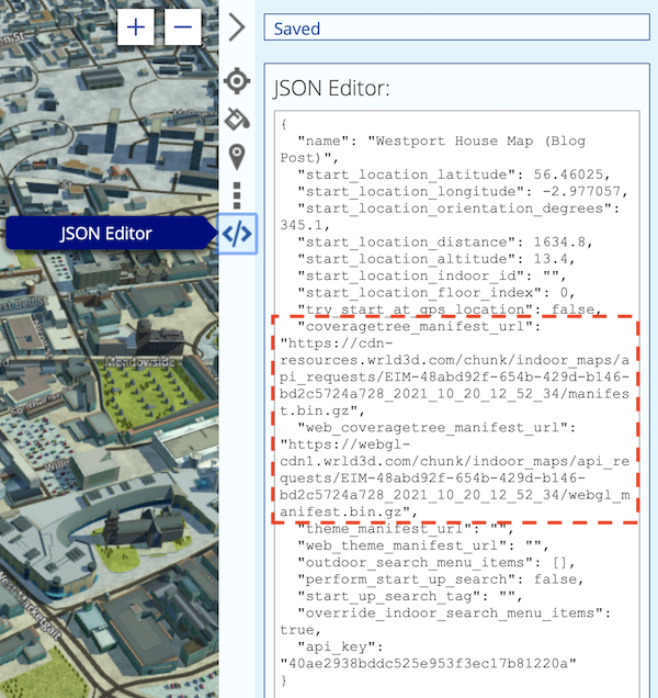 Map Designer JSON Editor