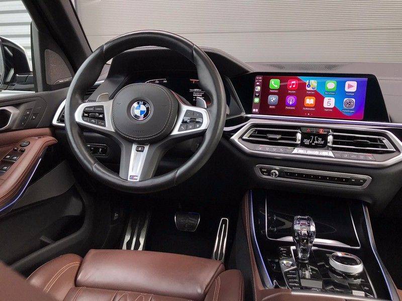 BMW X5 X-Drive VERKOCHT 40i M-Sport 340PK ACC Pano Sky Lounge Luchtvering Harman/Kardon Laser Led Surround View Keyless Sportuitlaat Tr afbeelding 11