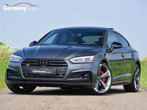 Audi S5 Sportback 3.0TFSI Quattro Black Optic Pano RS-Zetels B&O Head-Up 360Camera Keyless 20-Inch M-LED