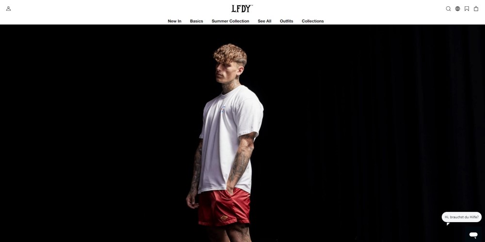 LIVE FAST DIE YOUNG Shop Screenshot