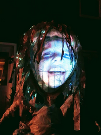 Child face on Witch.
