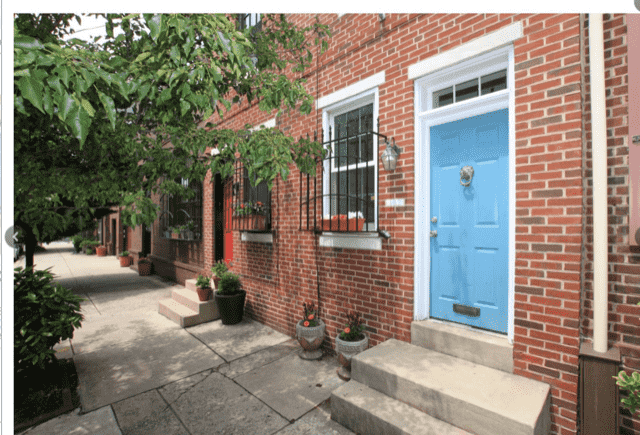 before exterior of home