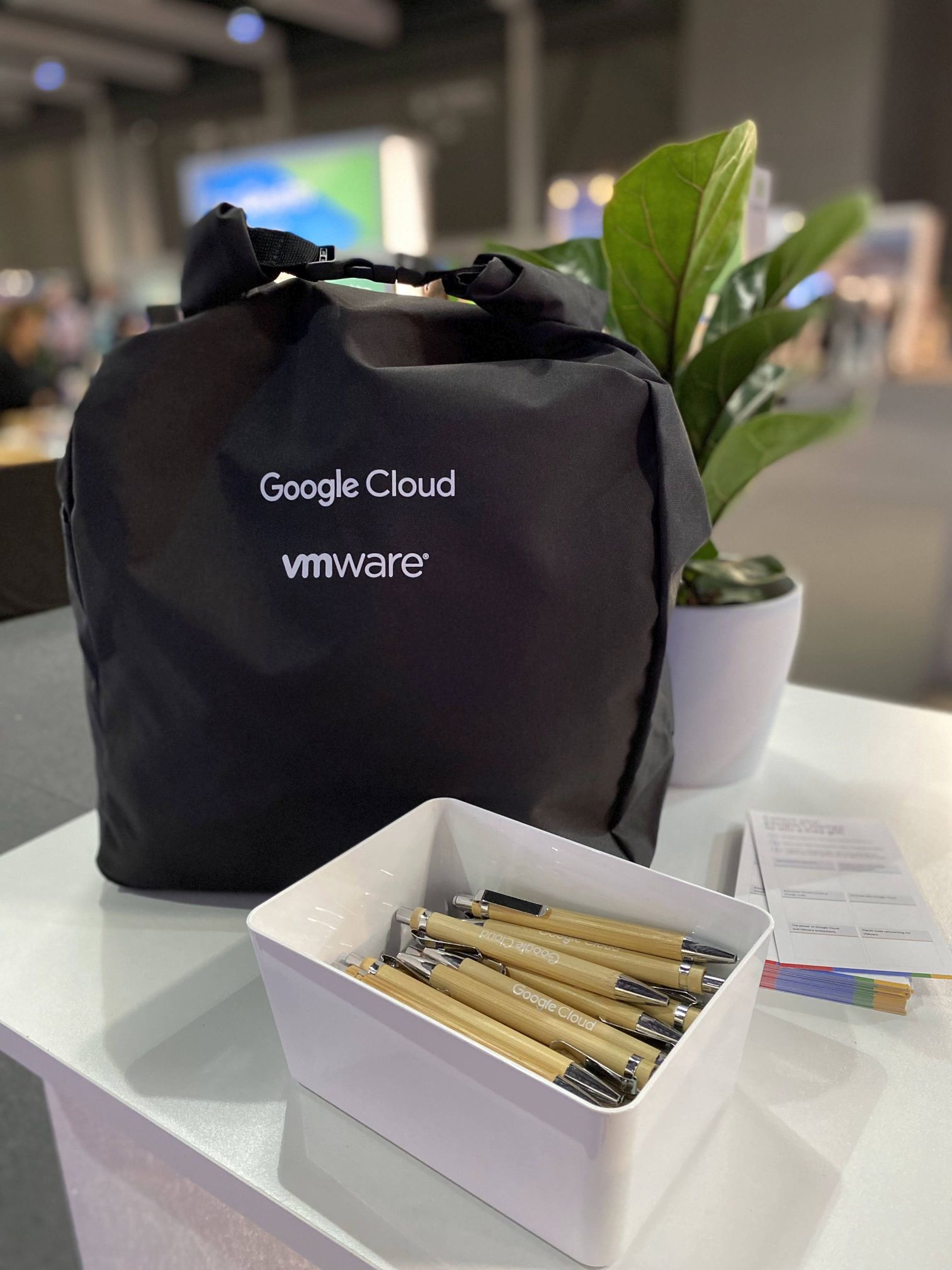 VMware Explore Google Cloud booth 10