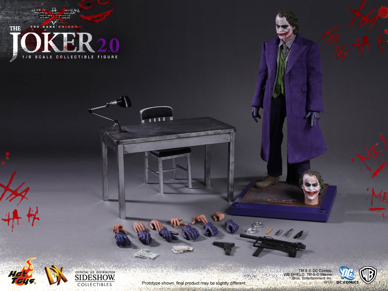 Hot Toys The Dark Knight DX11 The Joker 2.0 1/6th Scale Collectible Figure Hot Toys The Dark Knight DX11 The Joker 2.0 1/6th Scale Collectible Figure