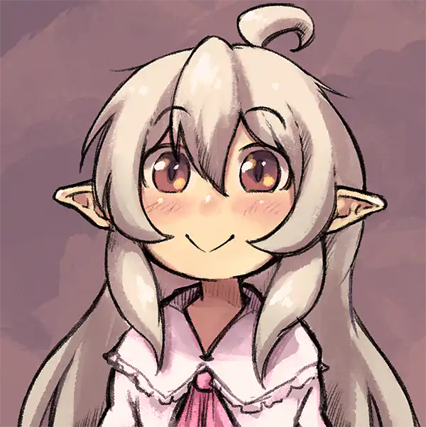 Mahiro's a cute elf