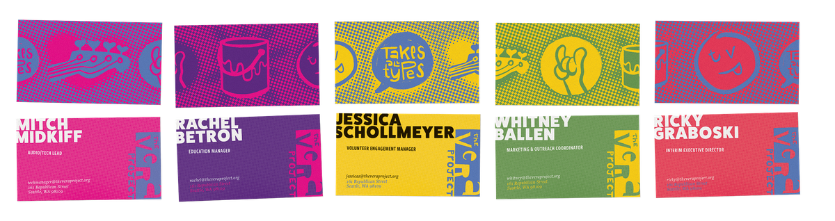 Business cards! Business cards!