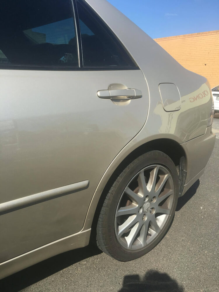 Lexus IS200 - Left-Hand Rear Door - After