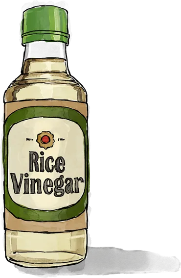 Illustration of Rice vinegar