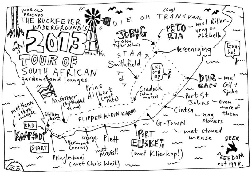 2013 tour map.