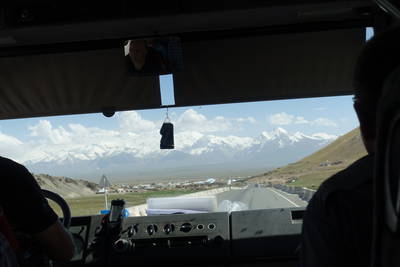 Pamir in Sicht