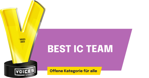 Best IC Team (Audience Award): Teamwork makes the dream work!