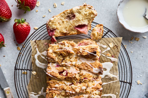 Berry Oat Scone Loaf