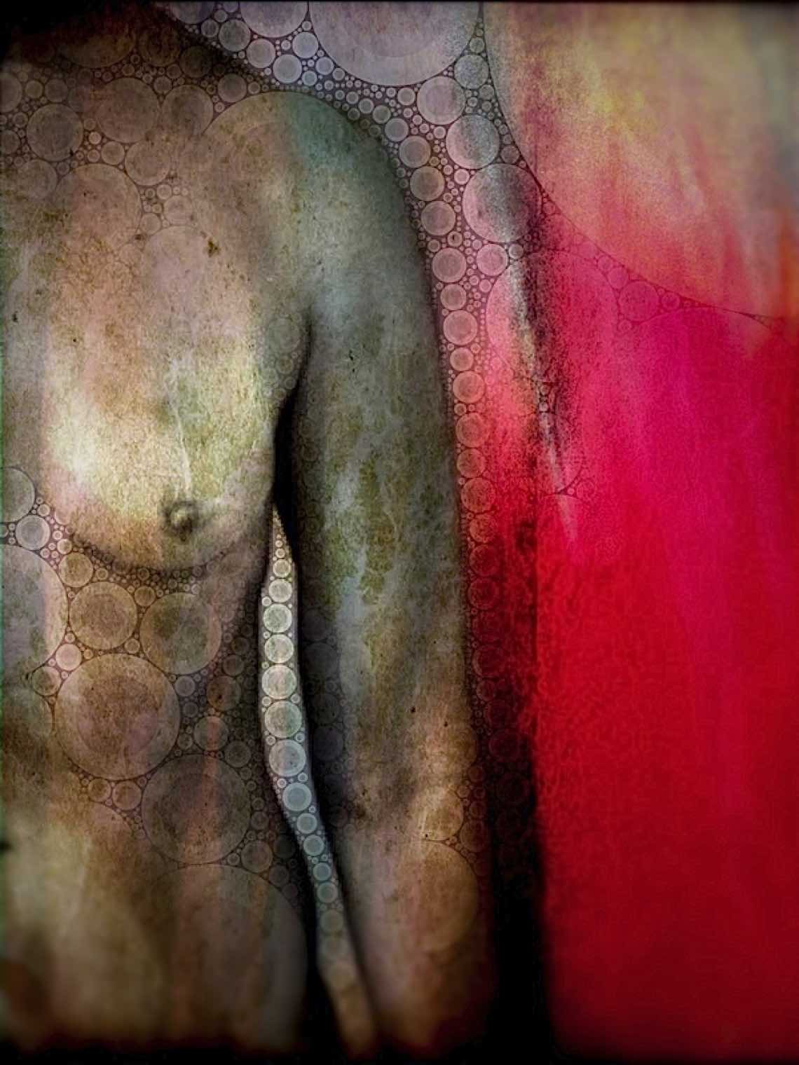 Gingered Torso, &copy; 2011 Shane Robinson. Created using Brushes and several other iPad app to paint and composite photographs taken with iPhone 4.