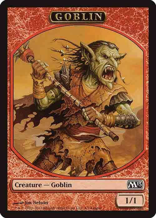 1/1 Red Goblin Creature Token | MTG.onl Tokens