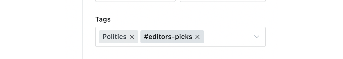 Ghost Theme Internal Tag Setting