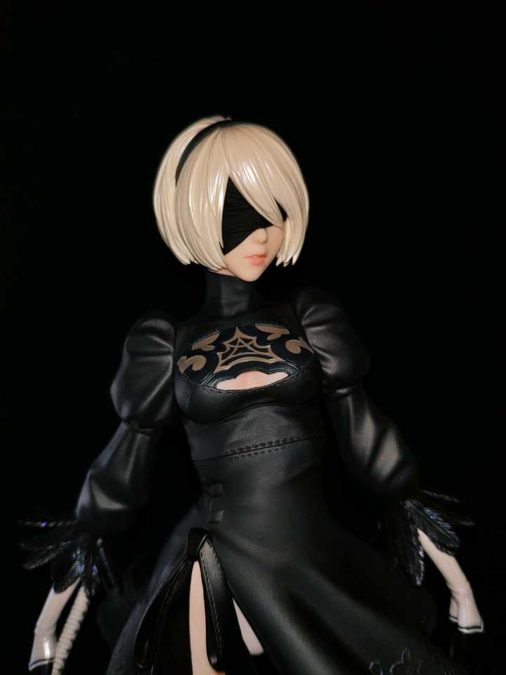 nier 2b 1 7 scale figure collection display figround nier 2b 1 7 scale figure collection