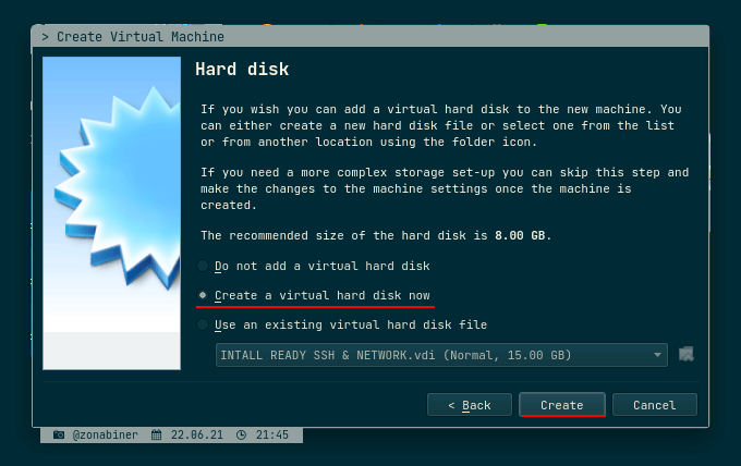 Make Virtual Harddisk Make Virtual Harddisk