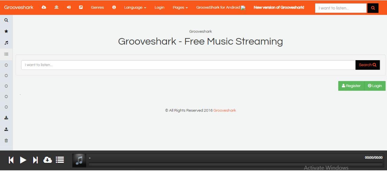 gROOVESHARK ONLINE MUSIC RECORDER