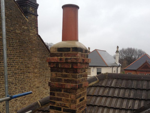 New Chimney pots installed