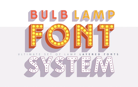 Layered font set 3D Bulblamp images/promo_Bulblamp_1_3.jpg