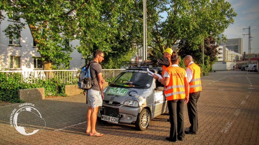 The barns and the scrutineering