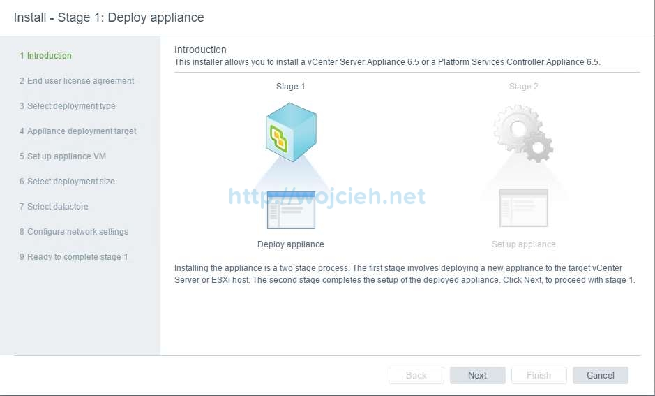 vCenter Server Appliance 6.5 with External Platform Services Controller - 20