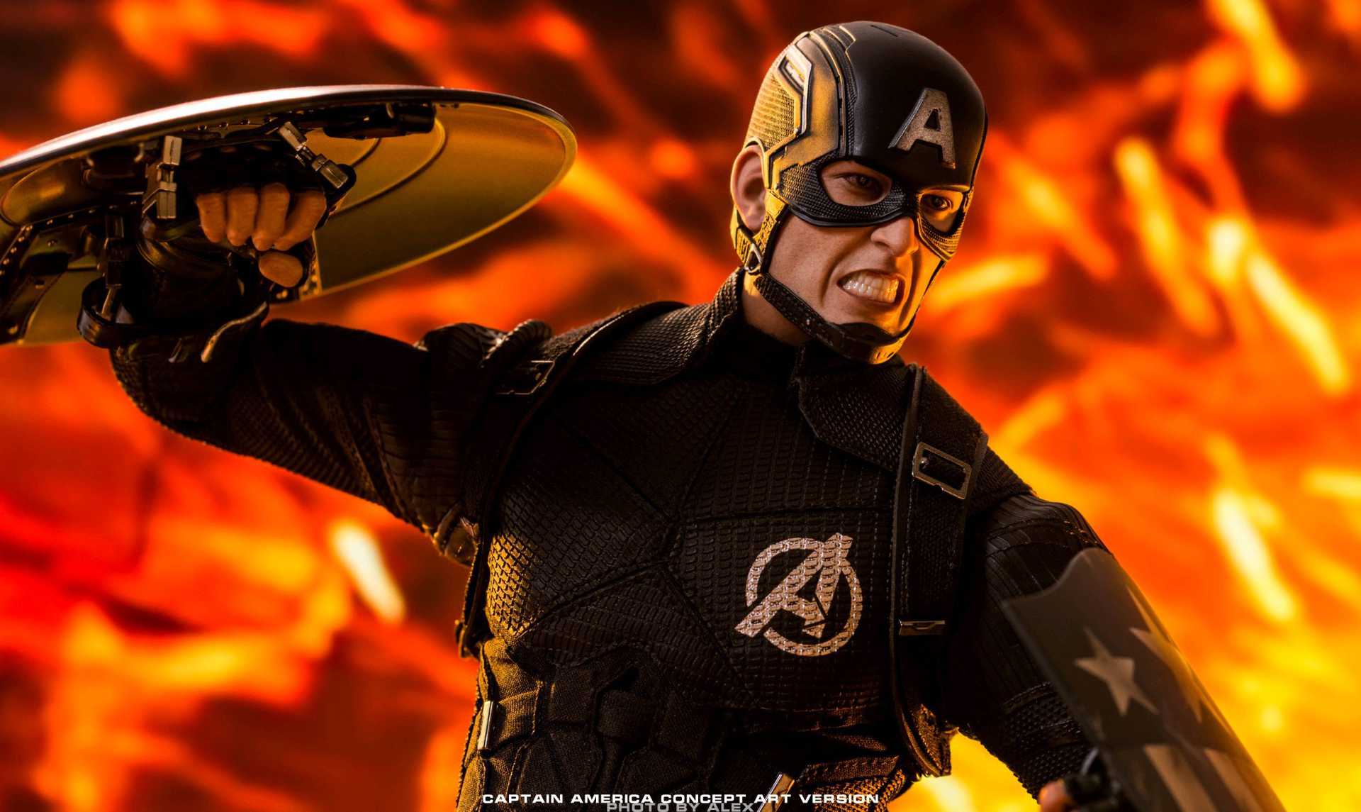 Hot Toys Captain America Concept Art Version