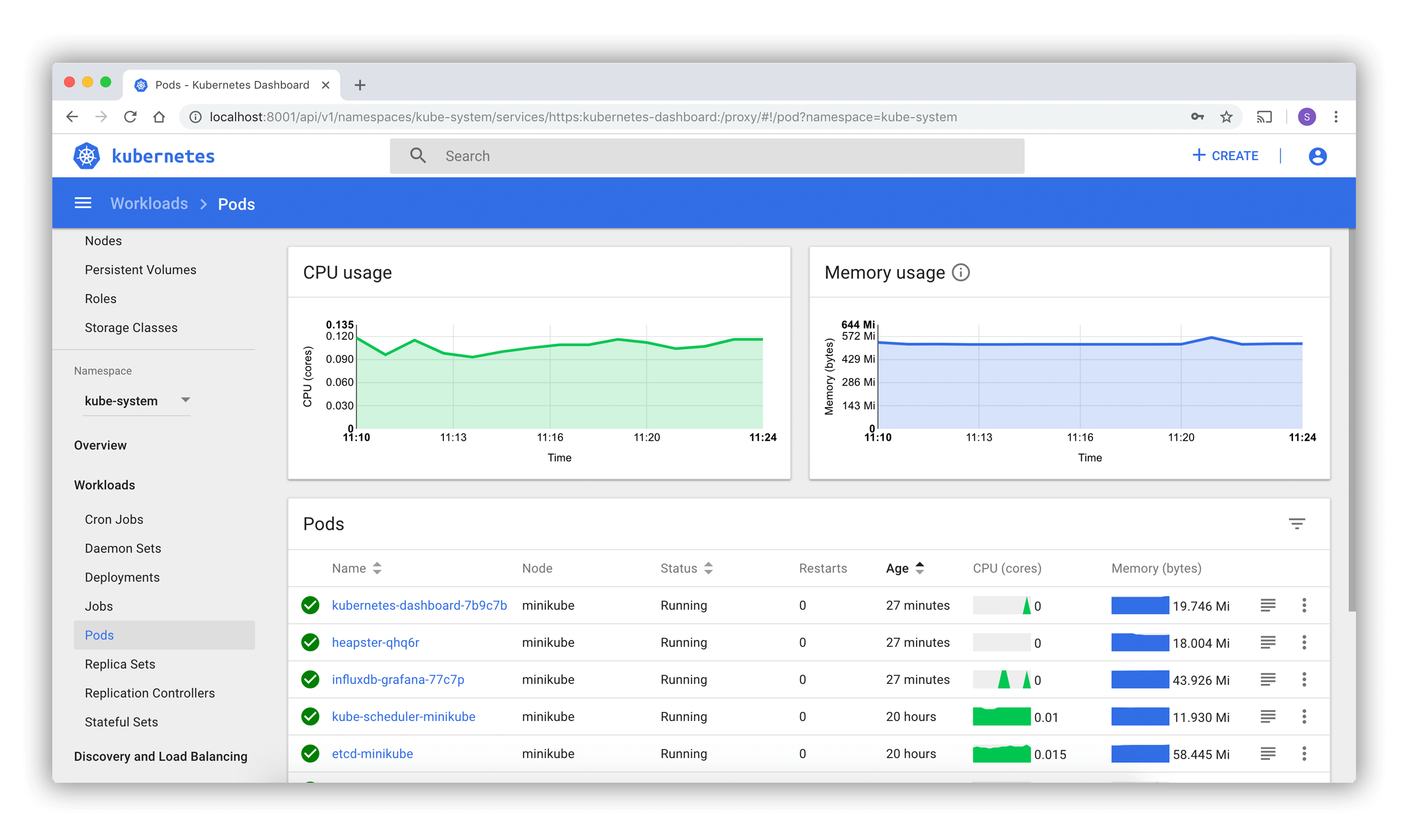 docker for mac kubernetes minikube