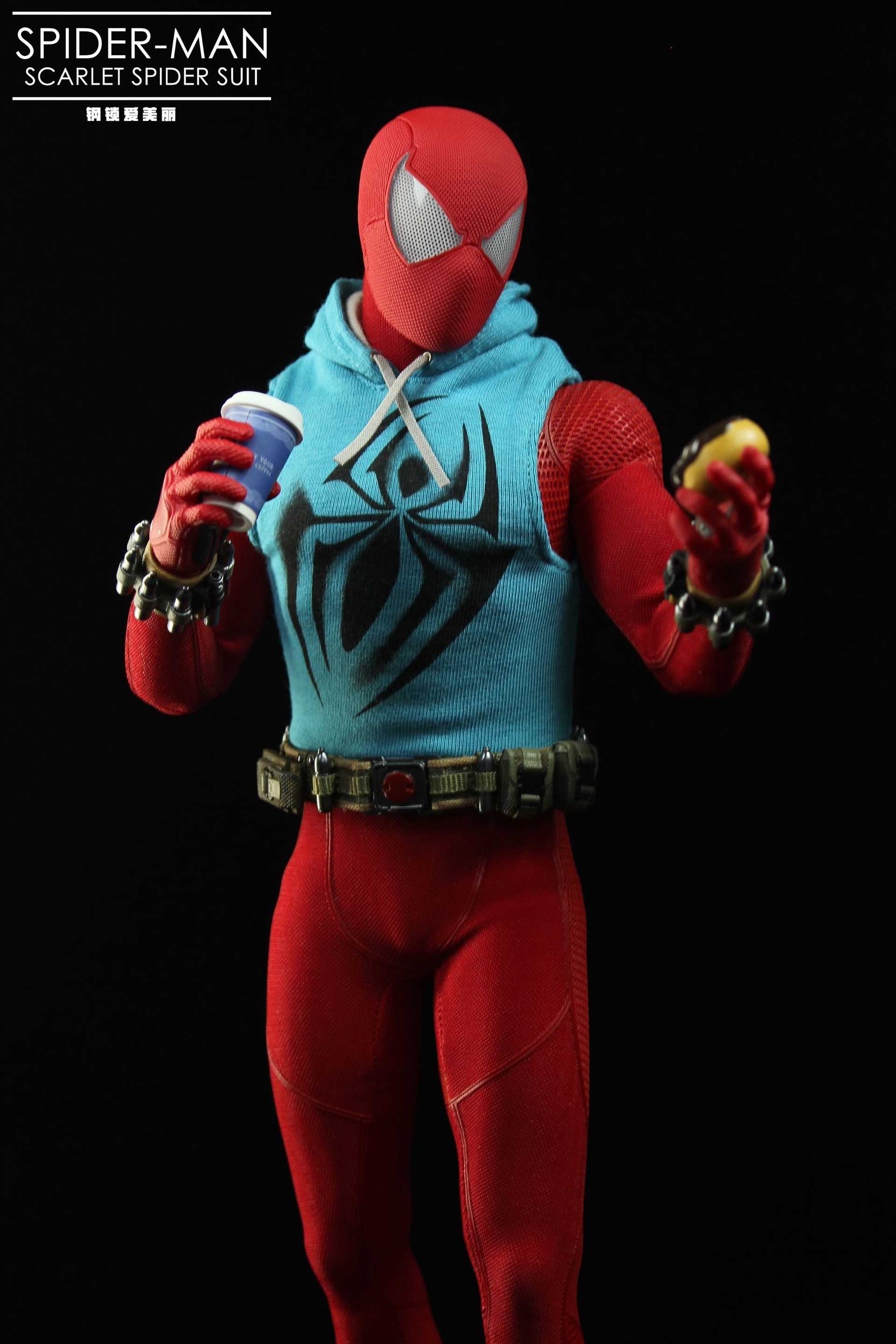 Spider-Man Video Game Masterpiece Scarlet Spider Suit