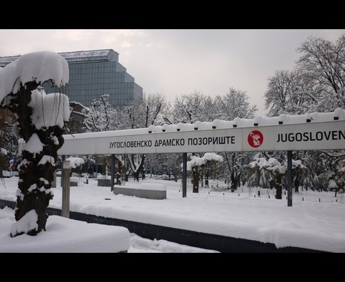 Serbia Belgrade Snow 11
