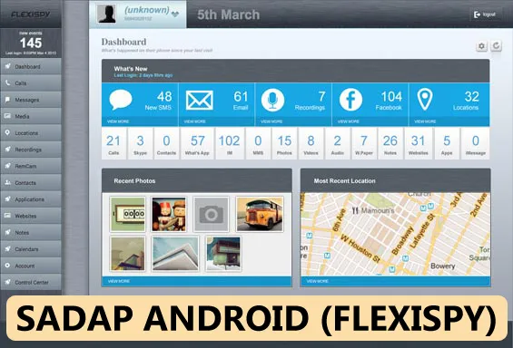 Aplikasi Keylogger untuk Android & iPhone - (FlexiSPY)