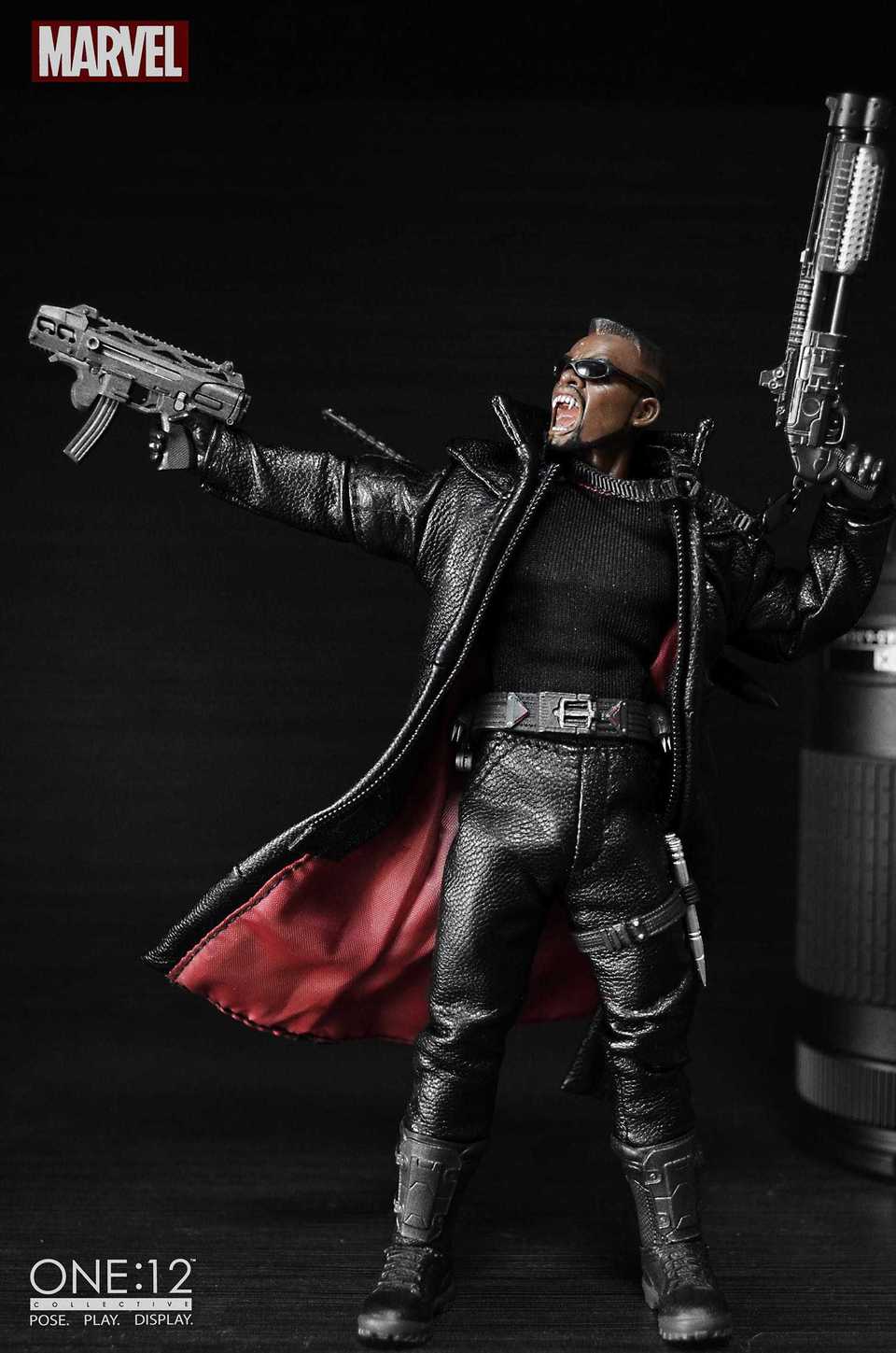 Perfect Mezco Toyz 1/12 Collective Marvel Blade Action Figure In Stock New  Toy 