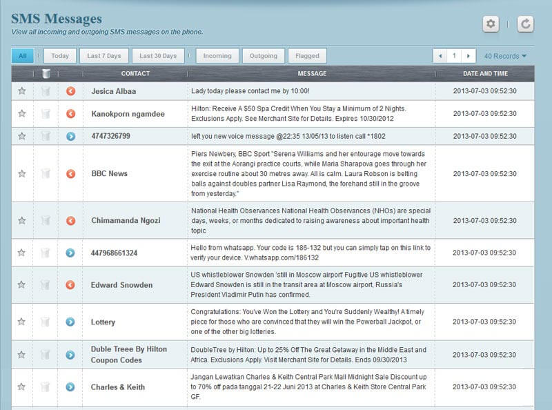 (Flexispy Demo) How To Tracker iPhone & Android phones (Call Logs)